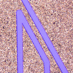 Ag coating patterning